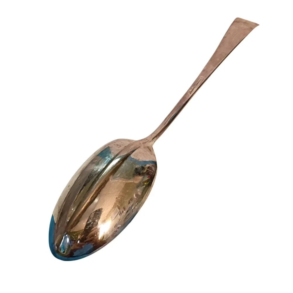 Leonard Silverplate Basting Spoon Long‎ Handle Vintage Serving Utensil
